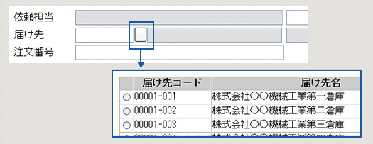 届け先